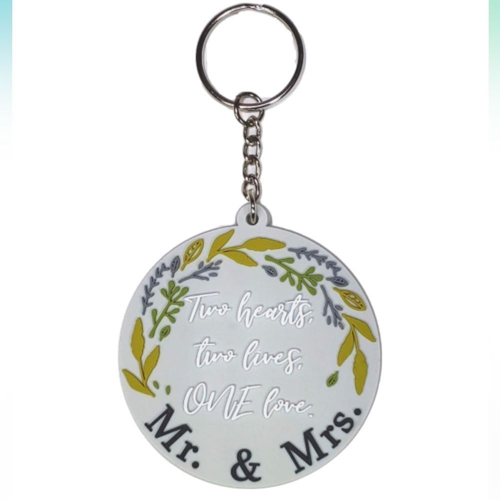 Mr. & Mrs. Wedding Gift Keychain